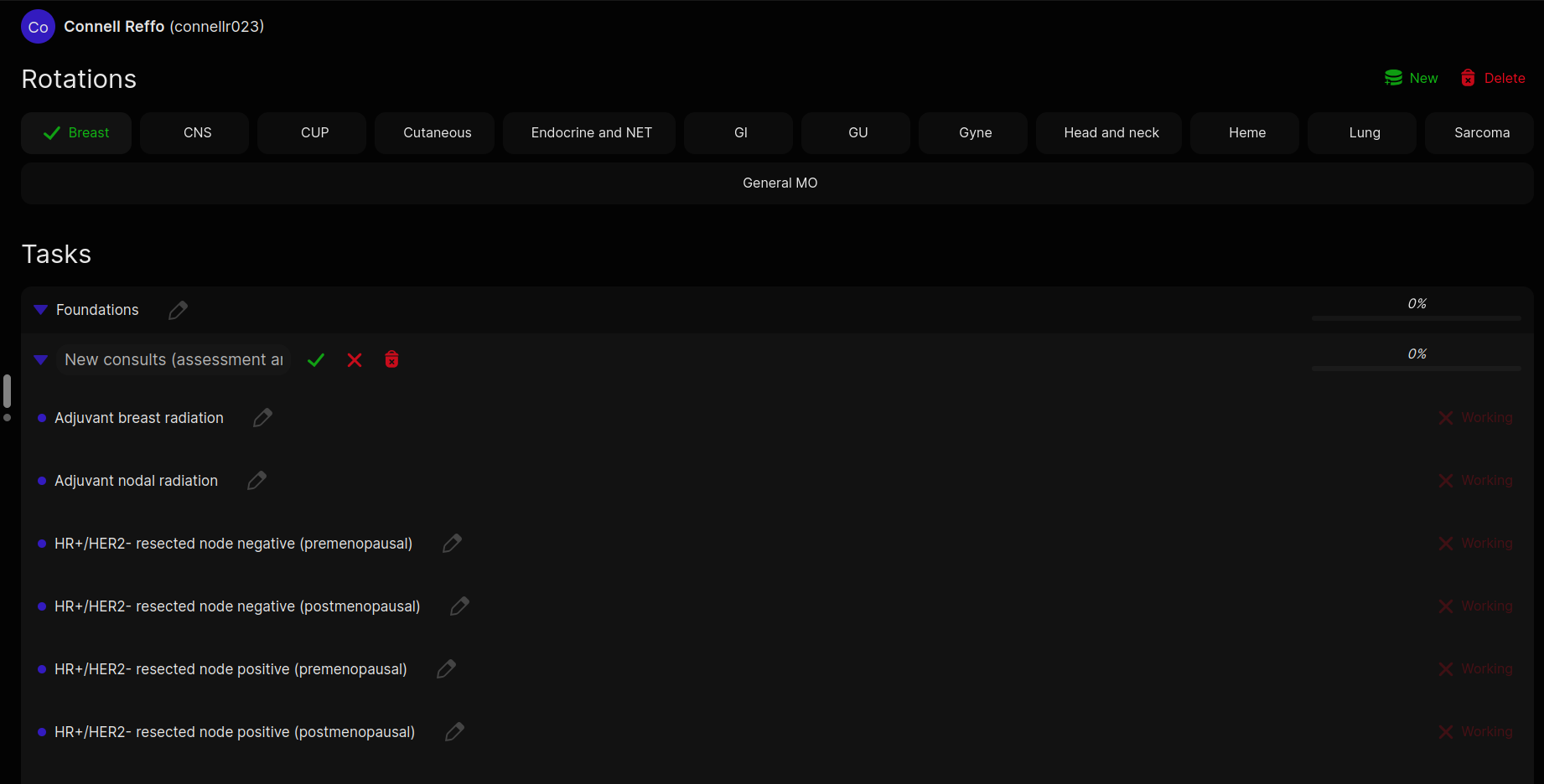 Rotation Director Dashboard